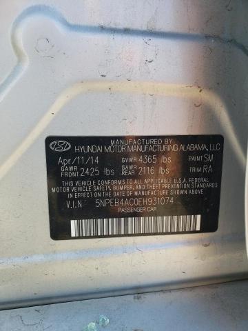 Photo 11 VIN: 5NPEB4AC0EH931074 - HYUNDAI SONATA GLS 