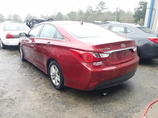 Photo 2 VIN: 5NPEB4AC0EH944083 - HYUNDAI SONATA GLS 