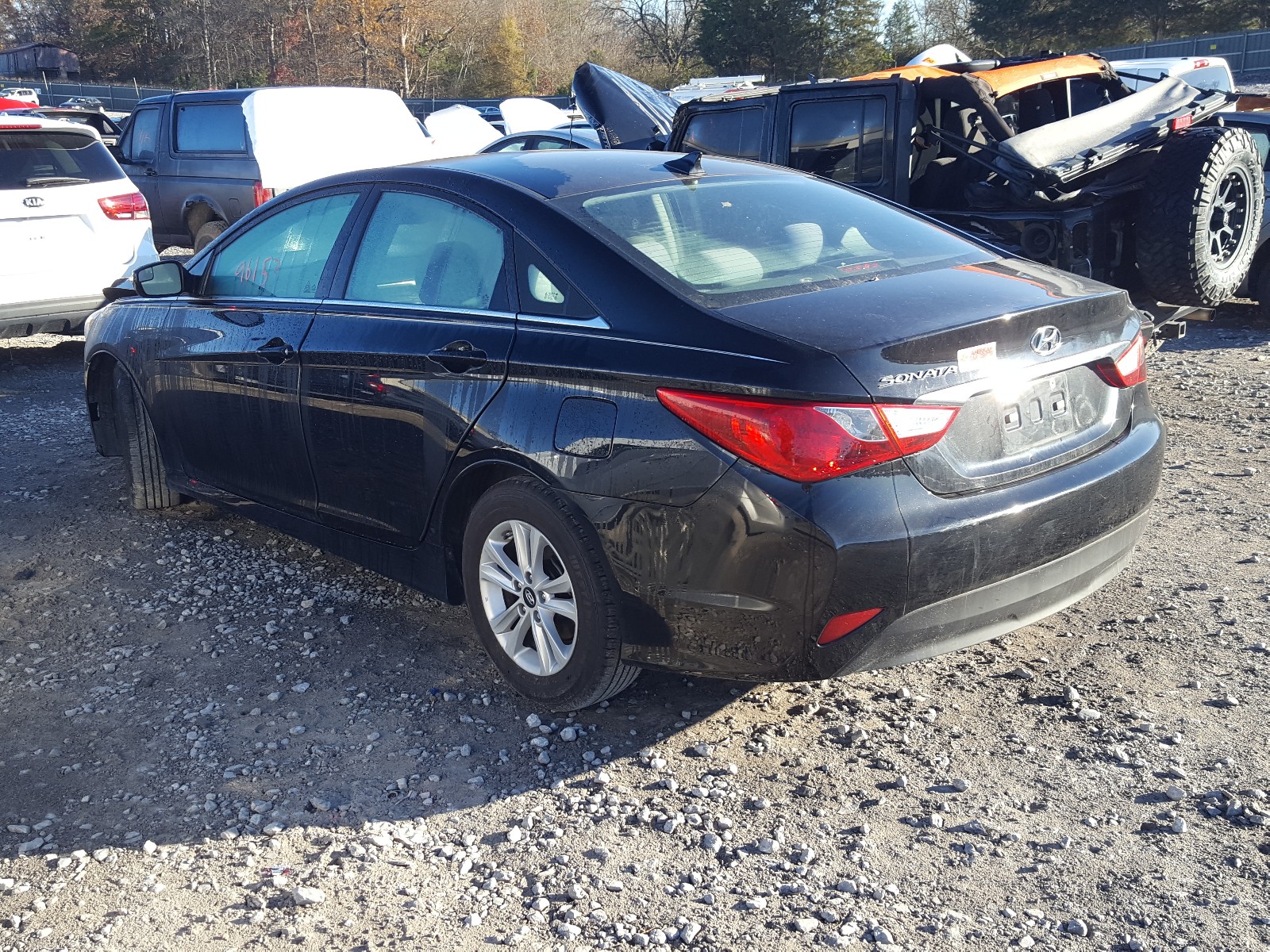 Photo 2 VIN: 5NPEB4AC0EH947923 - HYUNDAI SONATA GLS 