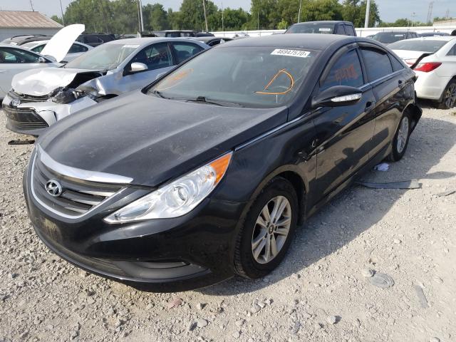 Photo 1 VIN: 5NPEB4AC0EH948361 - HYUNDAI SONATA GLS 