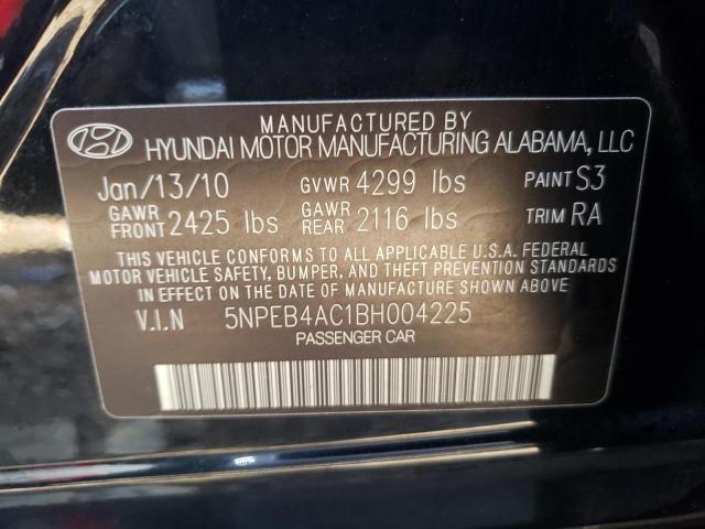 Photo 9 VIN: 5NPEB4AC1BH004225 - HYUNDAI SONATA GLS 