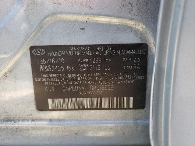 Photo 9 VIN: 5NPEB4AC1BH018609 - HYUNDAI SONATA GLS 