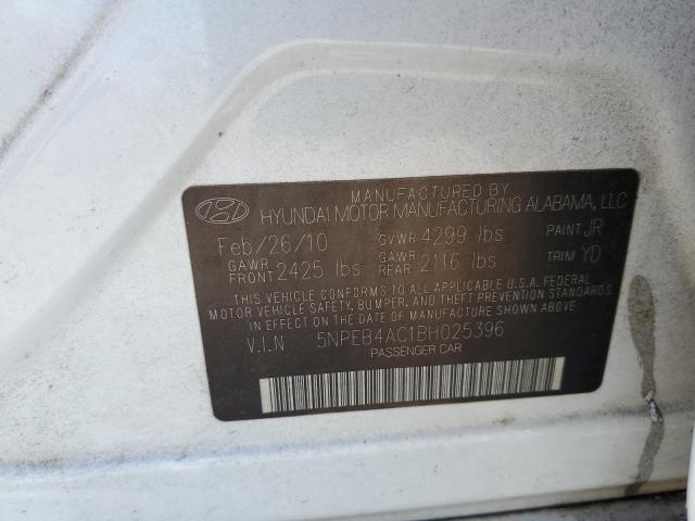 Photo 11 VIN: 5NPEB4AC1BH025396 - HYUNDAI SONATA GLS 