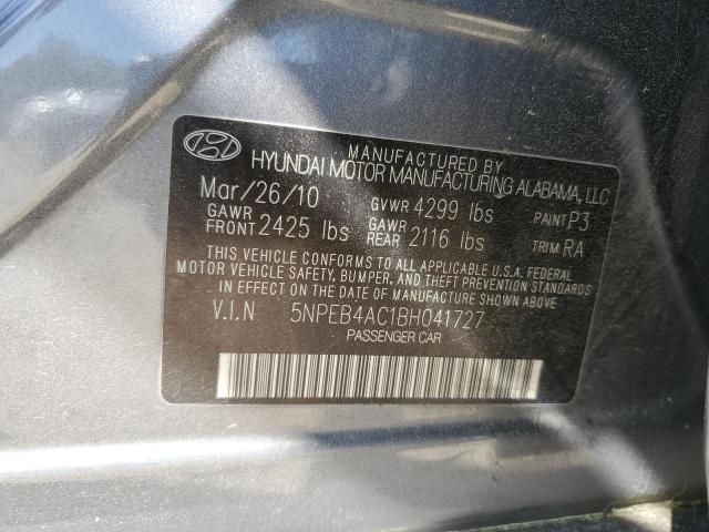 Photo 12 VIN: 5NPEB4AC1BH041727 - HYUNDAI SONATA 