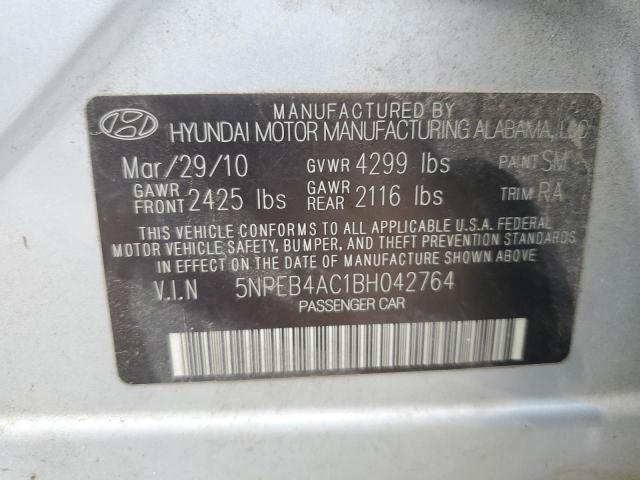 Photo 11 VIN: 5NPEB4AC1BH042764 - HYUNDAI SONATA 