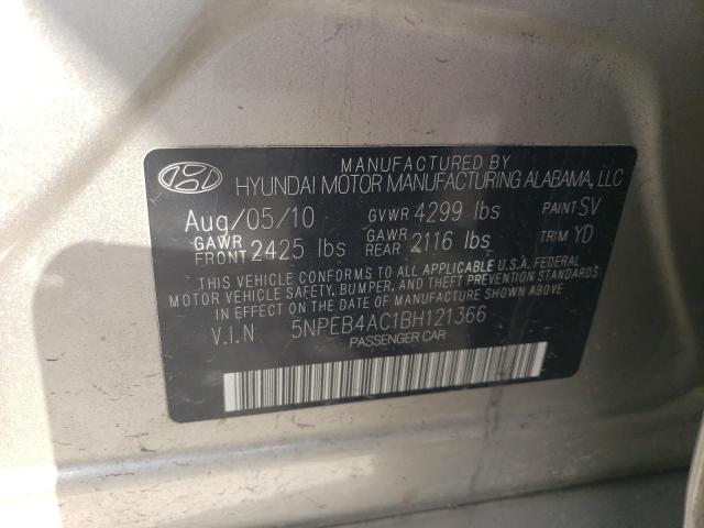 Photo 12 VIN: 5NPEB4AC1BH121366 - HYUNDAI SONATA 