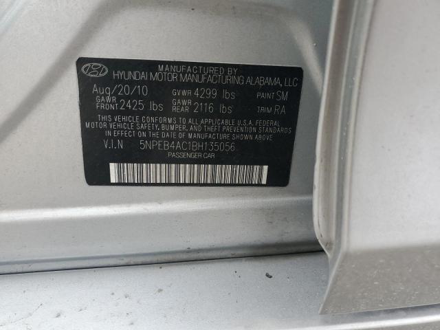 Photo 12 VIN: 5NPEB4AC1BH135056 - HYUNDAI SONATA GLS 