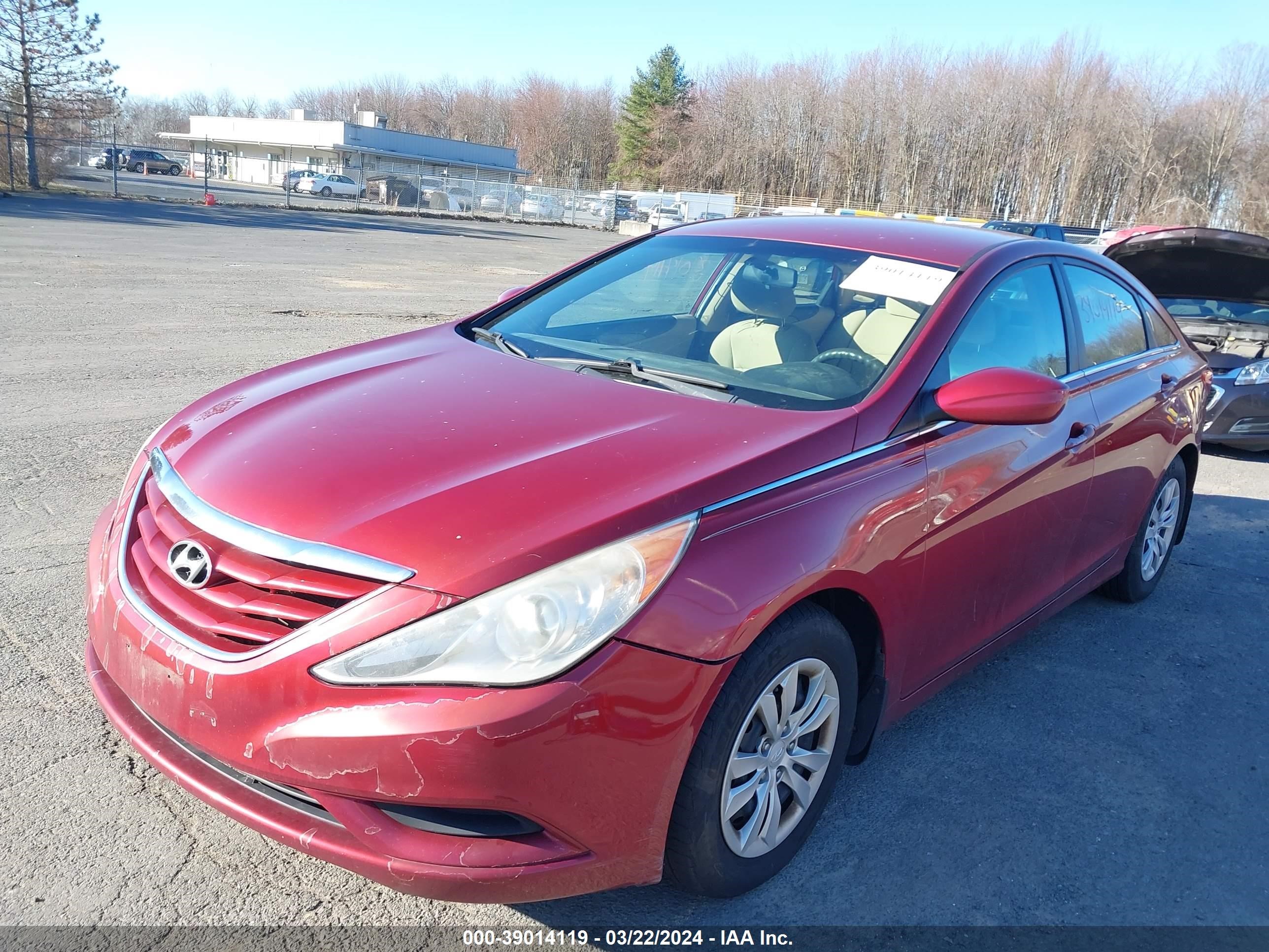 Photo 1 VIN: 5NPEB4AC1BH166064 - HYUNDAI SONATA 