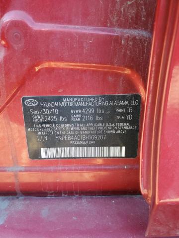 Photo 12 VIN: 5NPEB4AC1BH169207 - HYUNDAI SONATA GLS 