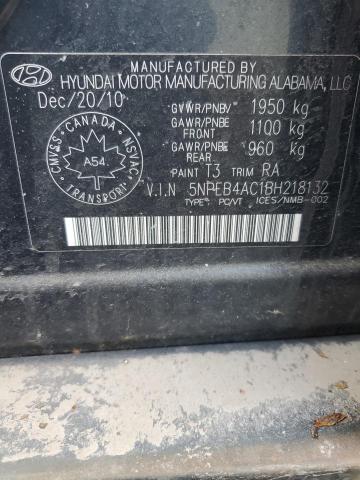 Photo 11 VIN: 5NPEB4AC1BH218132 - HYUNDAI SONATA GLS 