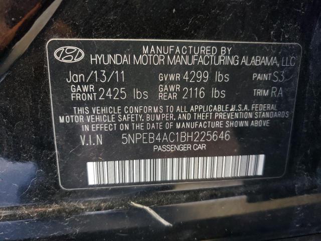 Photo 12 VIN: 5NPEB4AC1BH225646 - HYUNDAI SONATA 