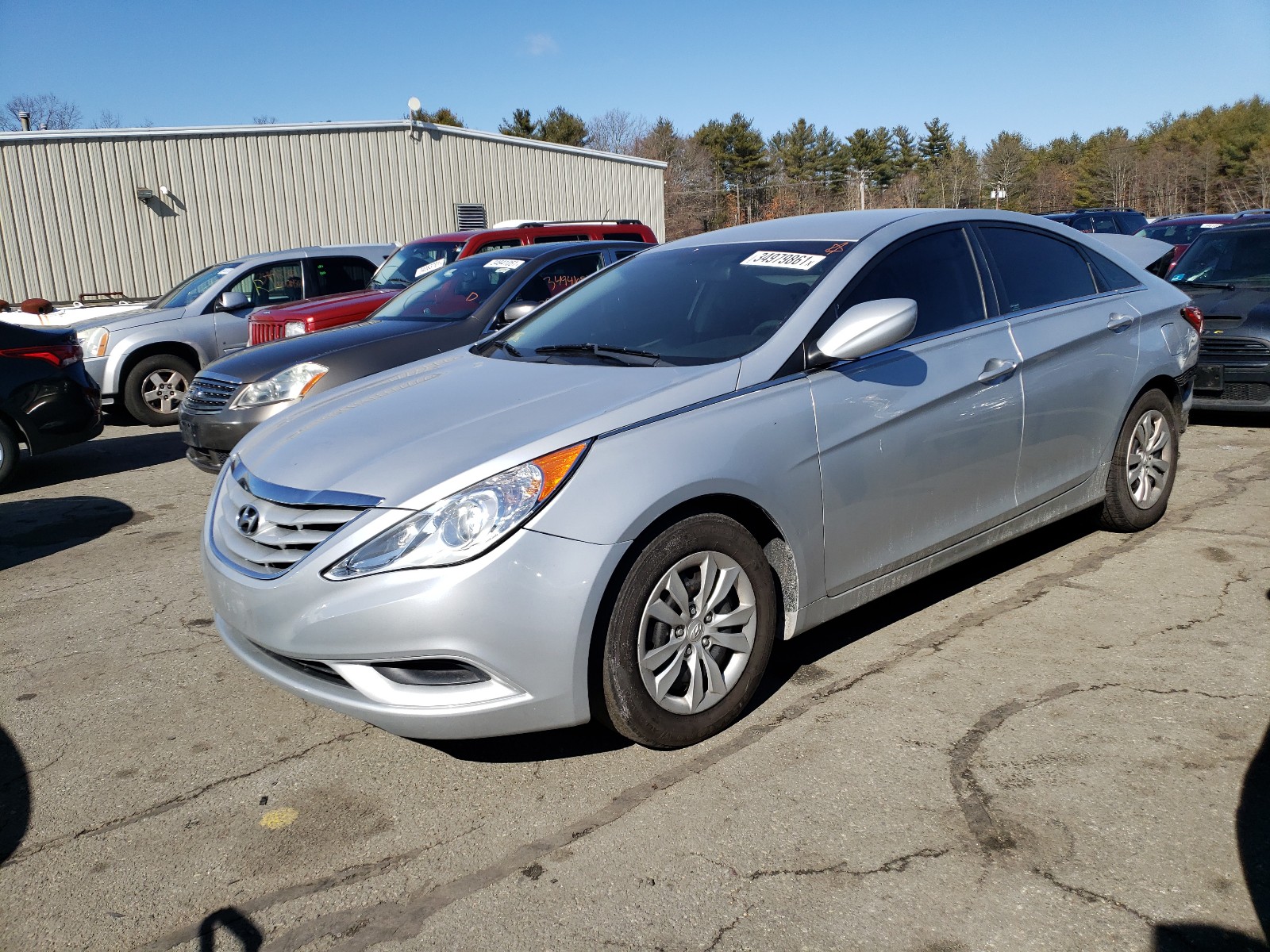 Photo 1 VIN: 5NPEB4AC1BH263023 - HYUNDAI SONATA GLS 