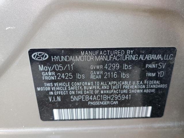 Photo 9 VIN: 5NPEB4AC1BH295941 - HYUNDAI SONATA GLS 