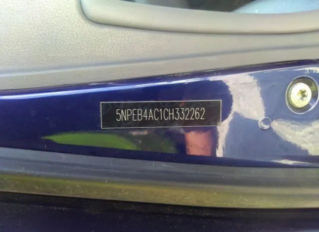 Photo 8 VIN: 5NPEB4AC1CH332262 - HYUNDAI SONATA 