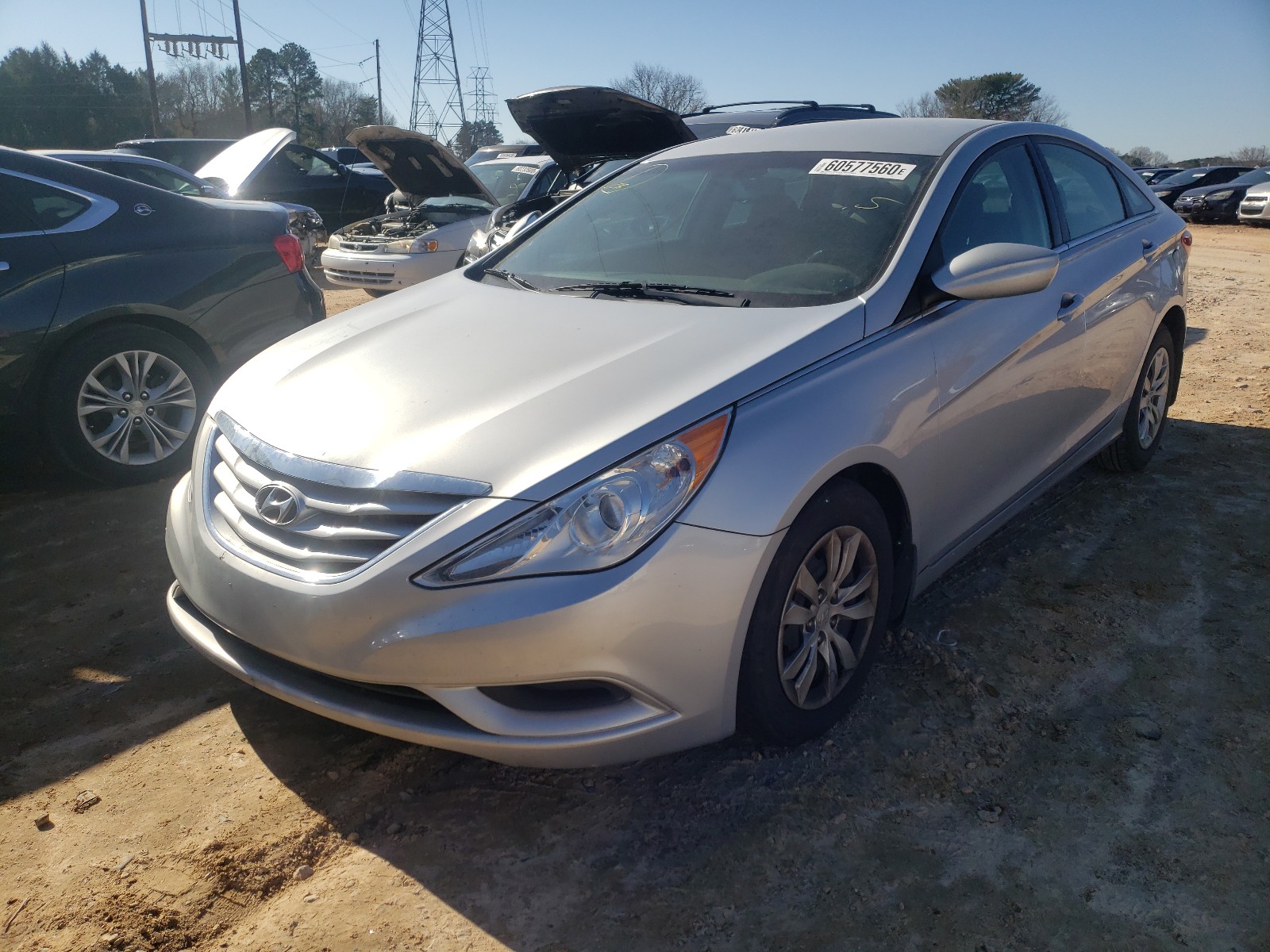 Photo 1 VIN: 5NPEB4AC1CH486440 - HYUNDAI SONATA GLS 