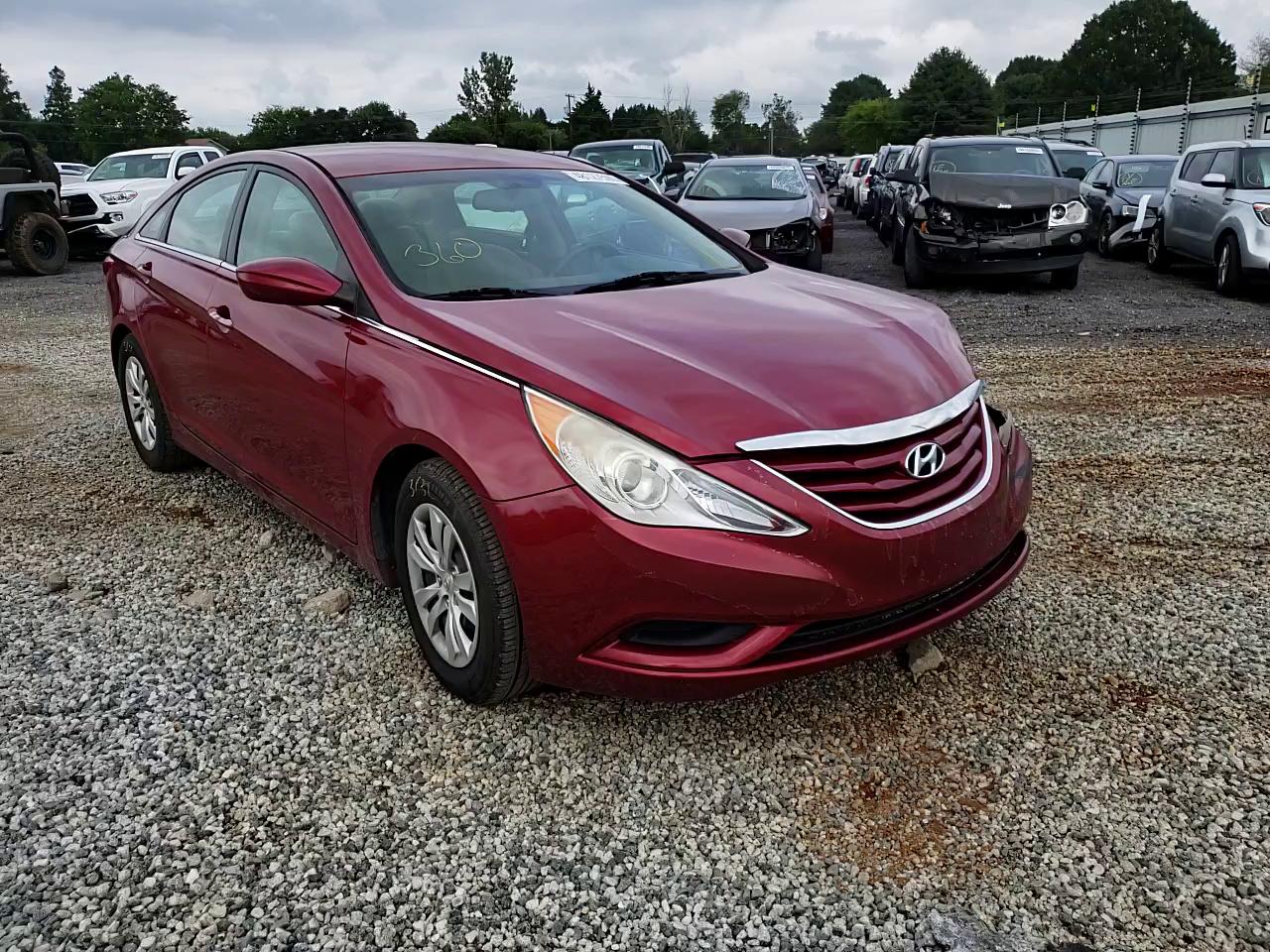 Photo 10 VIN: 5NPEB4AC1CH500983 - HYUNDAI SONATA GLS 