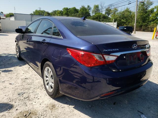 Photo 2 VIN: 5NPEB4AC1DH536626 - HYUNDAI SONATA GLS 