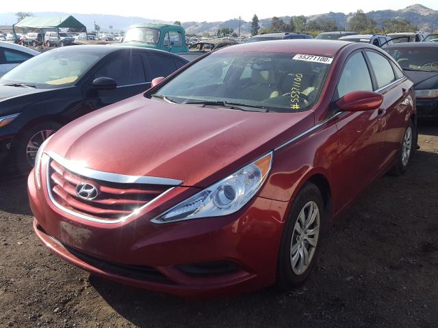 Photo 1 VIN: 5NPEB4AC1DH576995 - HYUNDAI SONATA GLS 