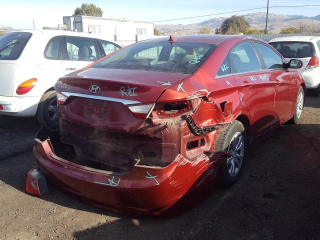 Photo 3 VIN: 5NPEB4AC1DH576995 - HYUNDAI SONATA GLS 