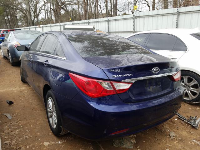 Photo 2 VIN: 5NPEB4AC1DH614578 - HYUNDAI SONATA GLS 