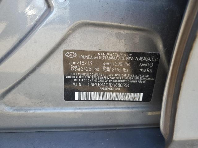 Photo 11 VIN: 5NPEB4AC1DH680354 - HYUNDAI SONATA 