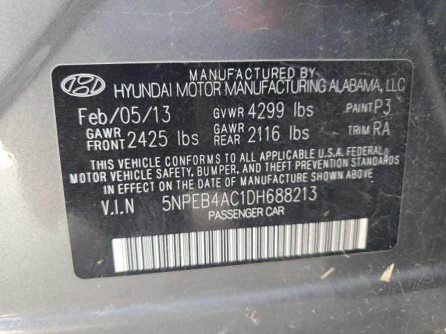 Photo 11 VIN: 5NPEB4AC1DH688213 - HYUNDAI SONATA 