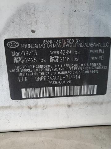 Photo 11 VIN: 5NPEB4AC1DH714714 - HYUNDAI SONATA 