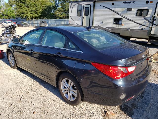 Photo 2 VIN: 5NPEB4AC1DH752072 - HYUNDAI SONATA GLS 