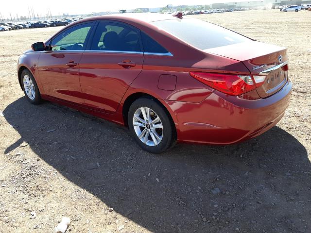 Photo 2 VIN: 5NPEB4AC1DH752184 - HYUNDAI SONATA GLS 