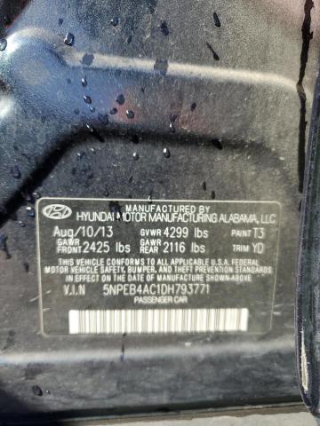 Photo 12 VIN: 5NPEB4AC1DH793771 - HYUNDAI SONATA GLS 