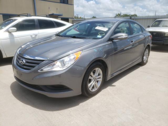 Photo 1 VIN: 5NPEB4AC1EH814555 - HYUNDAI SONATA GLS 