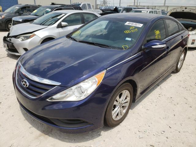 Photo 1 VIN: 5NPEB4AC1EH826818 - HYUNDAI SONATA GLS 