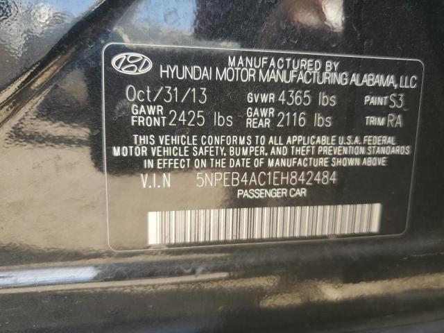 Photo 11 VIN: 5NPEB4AC1EH842484 - HYUNDAI SONATA GLS 