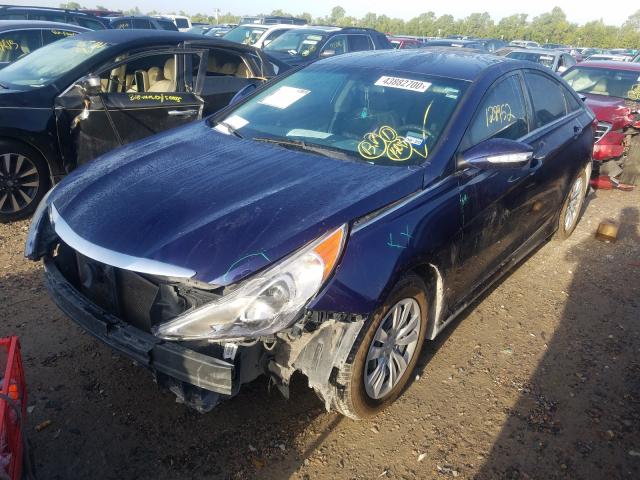 Photo 1 VIN: 5NPEB4AC1EH860824 - HYUNDAI SONATA GLS 