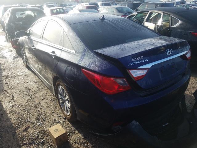 Photo 2 VIN: 5NPEB4AC1EH860824 - HYUNDAI SONATA GLS 