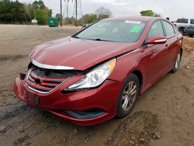 Photo 1 VIN: 5NPEB4AC1EH863030 - HYUNDAI SONATA GLS 