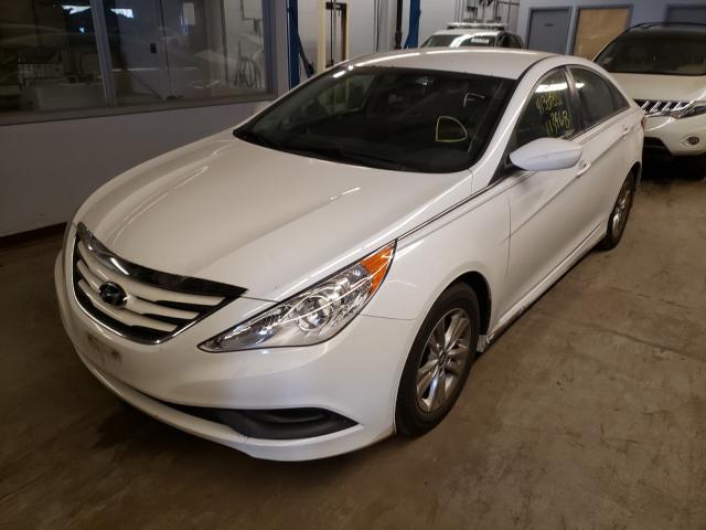 Photo 1 VIN: 5NPEB4AC1EH875906 - HYUNDAI SONATA GLS 