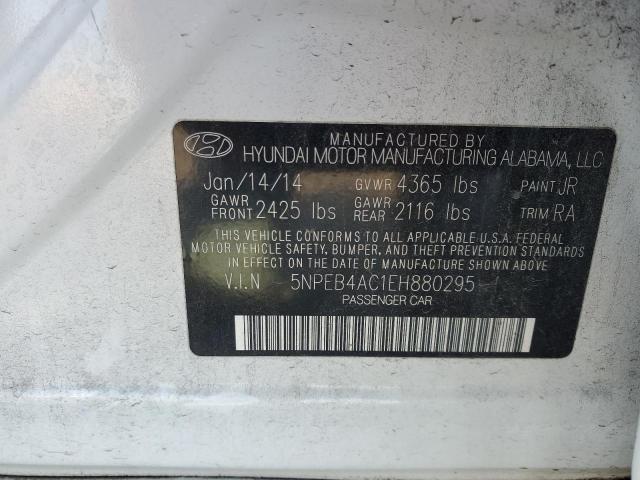 Photo 12 VIN: 5NPEB4AC1EH880295 - HYUNDAI SONATA 