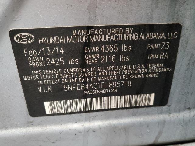 Photo 11 VIN: 5NPEB4AC1EH895718 - HYUNDAI SONATA GLS 