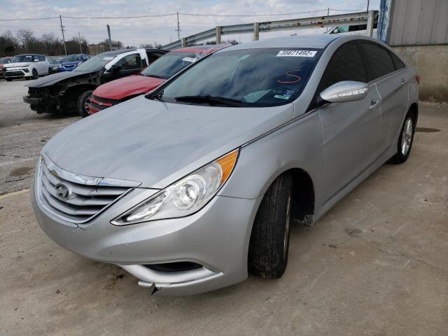 Photo 1 VIN: 5NPEB4AC1EH896318 - HYUNDAI SONATA GLS 