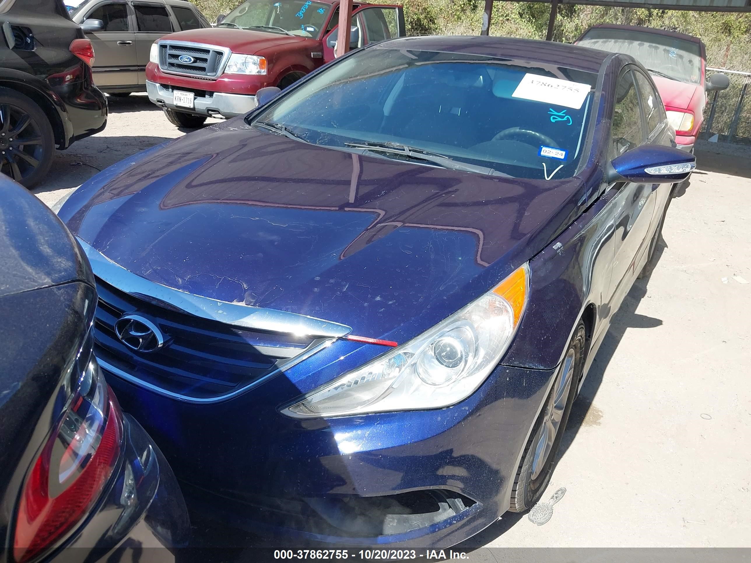 Photo 1 VIN: 5NPEB4AC1EH906071 - HYUNDAI SONATA 