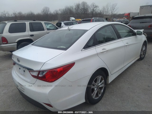 Photo 3 VIN: 5NPEB4AC1EH907351 - HYUNDAI SONATA 