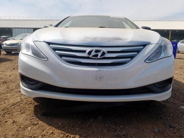 Photo 8 VIN: 5NPEB4AC1EH927602 - HYUNDAI SONATA GLS 