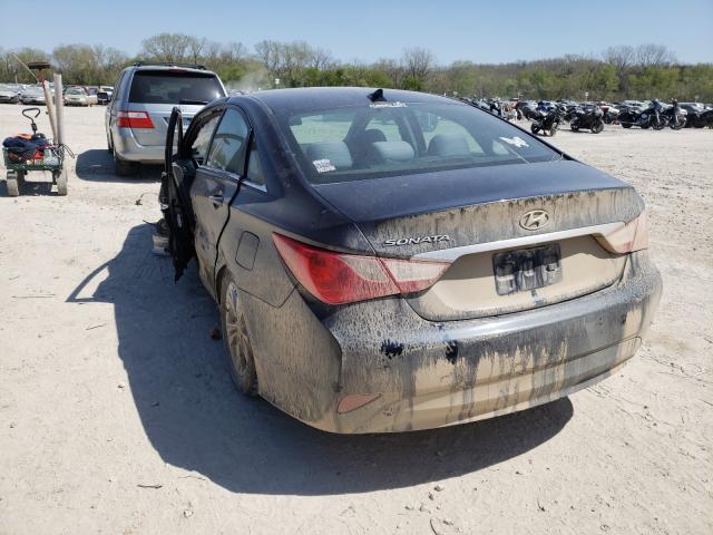 Photo 2 VIN: 5NPEB4AC1EH934078 - HYUNDAI SONATA GLS 