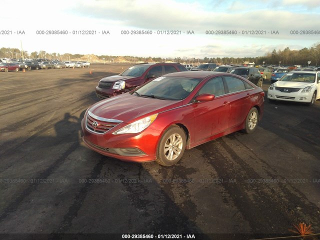 Photo 1 VIN: 5NPEB4AC1EH936591 - HYUNDAI SONATA 