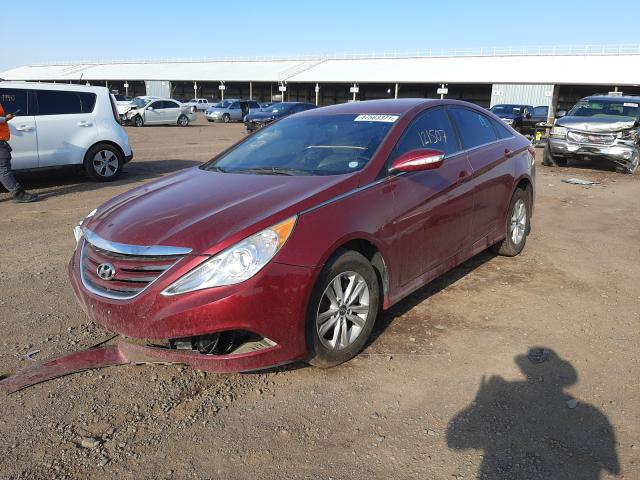 Photo 1 VIN: 5NPEB4AC1EH946604 - HYUNDAI SONATA GLS 