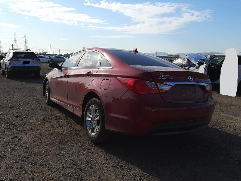 Photo 2 VIN: 5NPEB4AC1EH946604 - HYUNDAI SONATA GLS 