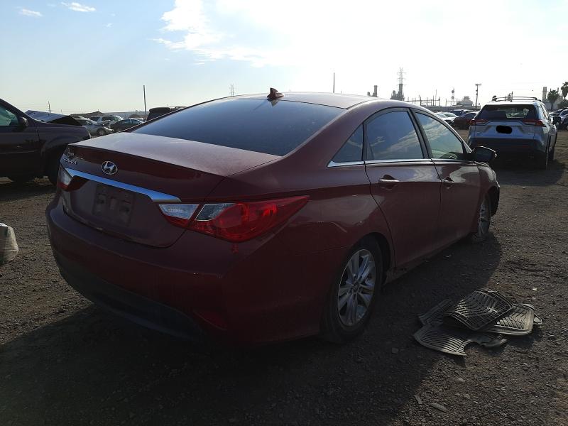 Photo 3 VIN: 5NPEB4AC1EH946604 - HYUNDAI SONATA GLS 