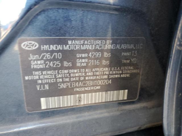 Photo 11 VIN: 5NPEB4AC2BH100204 - HYUNDAI SONATA GLS 