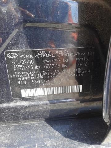 Photo 9 VIN: 5NPEB4AC2BH146289 - HYUNDAI SONATA GLS 